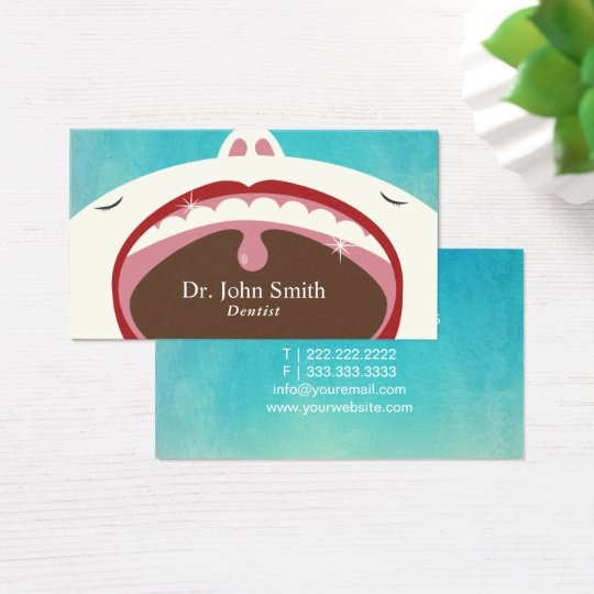 Dentist Professional Child Dental Health Business Card
