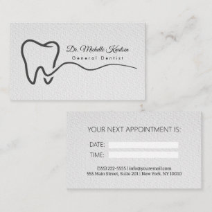 Dentist Professional Dental Appointment Business  Business Card