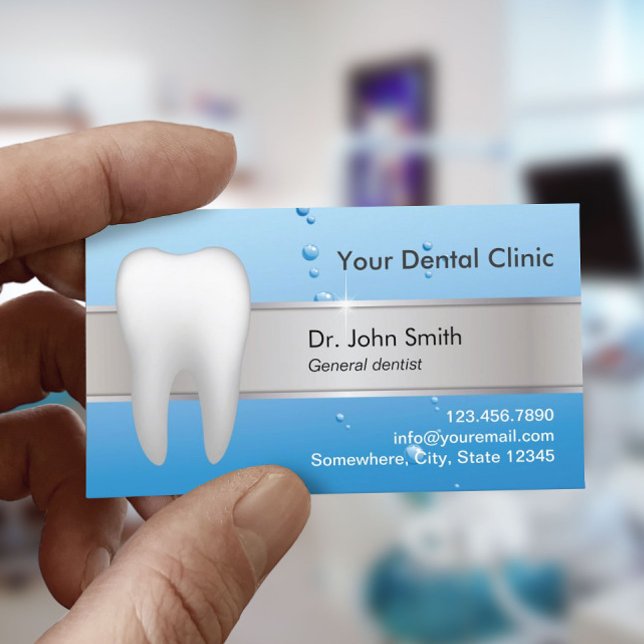 Dentist Professional Dental Appointment Card (Creator Uploaded)