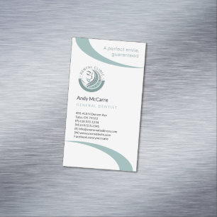 Dentist   Professional Magnetic Business Card
