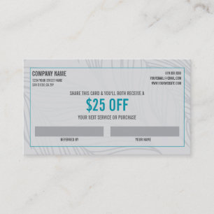 Dentist Referral Business Card