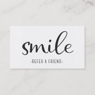 Dentist Referral Business Card