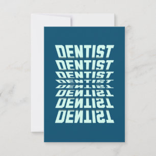 Dentist Rolodex Thank You Card