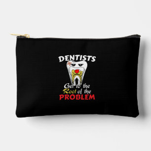 Dentist Root Canal - Funny Tooth Cavity Pun Accessory Pouch