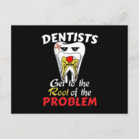 Dentist Root Canal - Tooth Cavity Pun