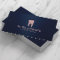 Dentist Rose Gold Tooth Navy Blue Dental Care