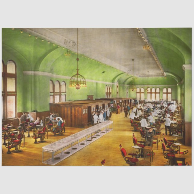 Dentist - School - I love to hear you scream 1904 Tissue Paper (Front)