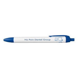 Dentist Simple Promotional Blue Ink Pen
