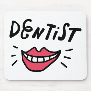 Dentist Smile Mouse Mat