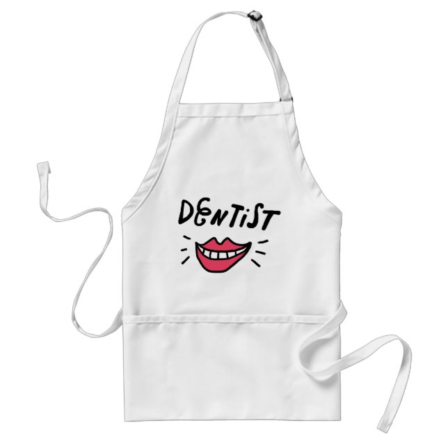 Dentist Smile Standard Apron (Front)