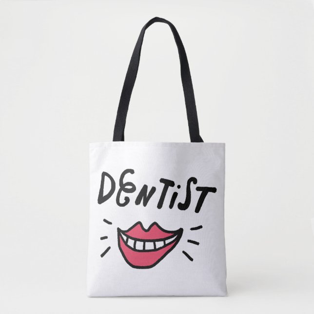 Dentist Smile Tote Bag (Front)