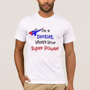 Dentist Superhero Humour T-Shirt