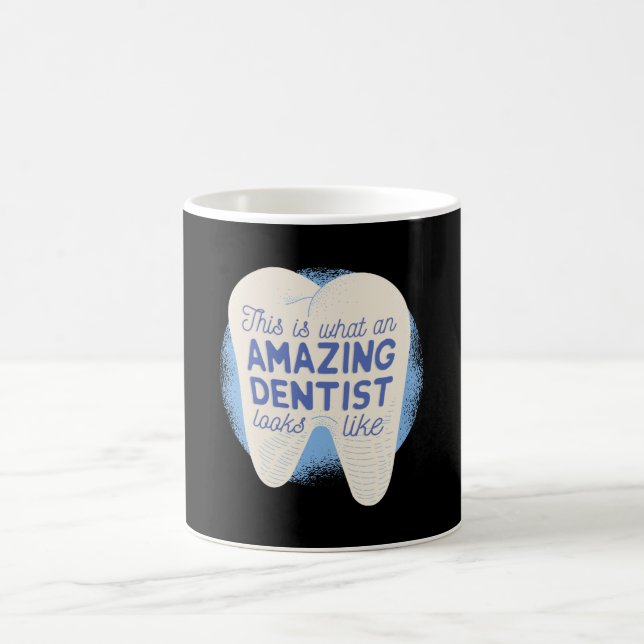 Dentist Teeth Dental Doctor Tooth Gift Coffee Mug (Center)