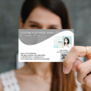 Dentist Template    Dentistry   QR Code Business Card