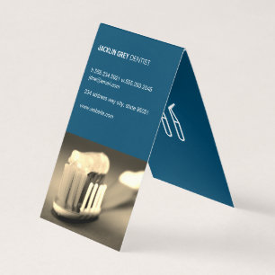 Dentist   Tooth Brush Business Card