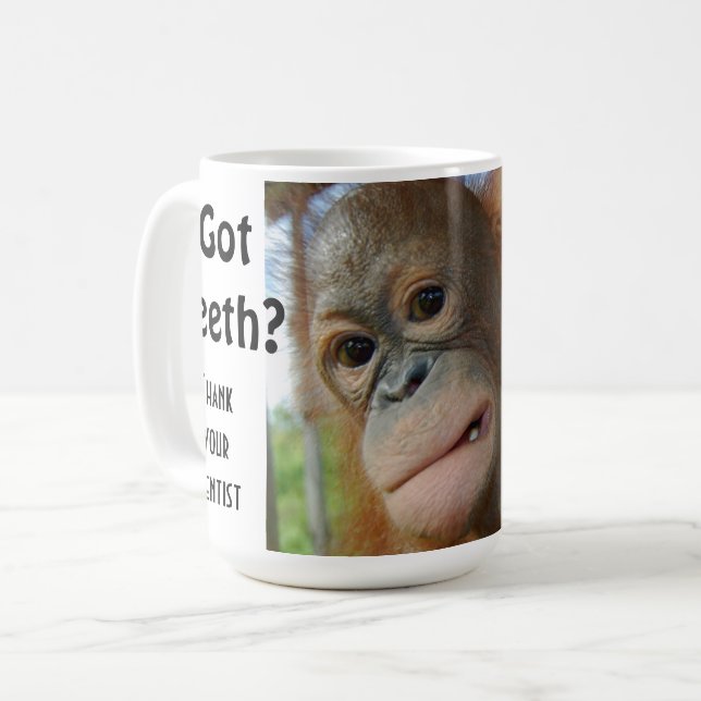 Dentist Tooth Care Humor Coffee Mug (Front Left)