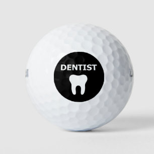 Dentist, tooth design golf balls