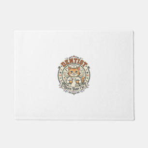 Dentist Tooth Fairy Cat Dentist Tooth Fairy Cat Vi Doormat