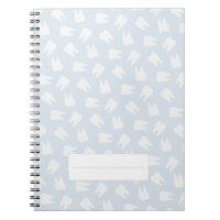 Dentist Tooth Pattern Dental Assistant Baby Blue