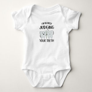 Dentist Tooth Profession Dental Technician Dental Baby Bodysuit