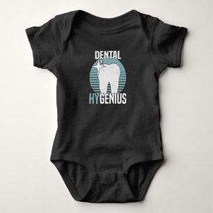 Dentist Tooth Profession Dental Technician Dental Baby Bodysuit