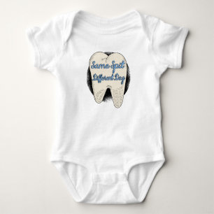 Dentist Tooth Profession Dental Technician Dental Baby Bodysuit
