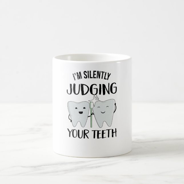 Dentist Tooth Profession Dental Technician Dental Coffee Mug (Center)