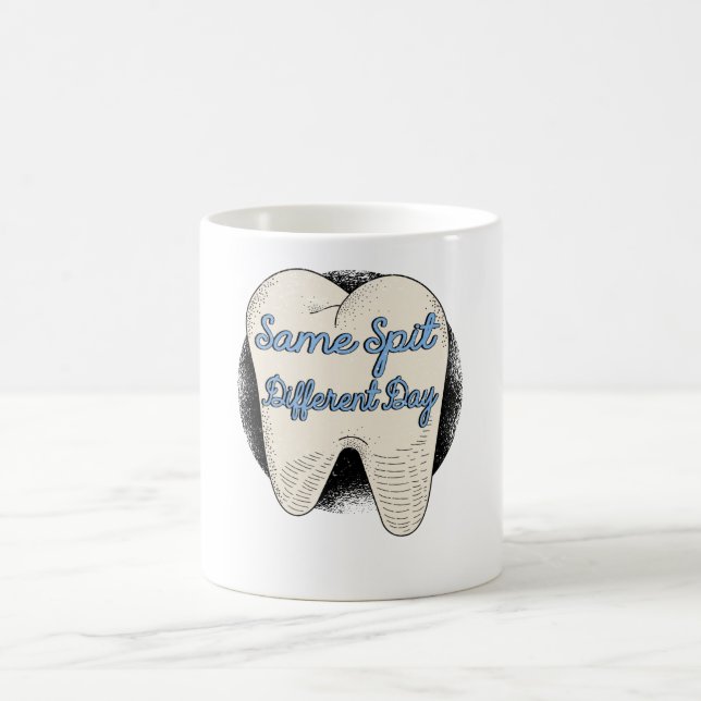 Dentist Tooth Profession Dental Technician Dental Coffee Mug (Center)