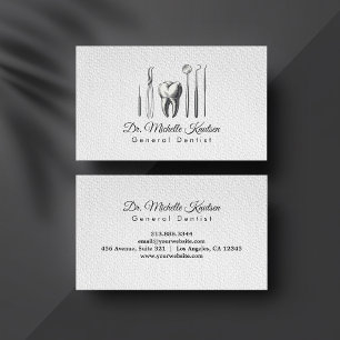 Dentist Tooth Professional Dental Care Office      Business Card