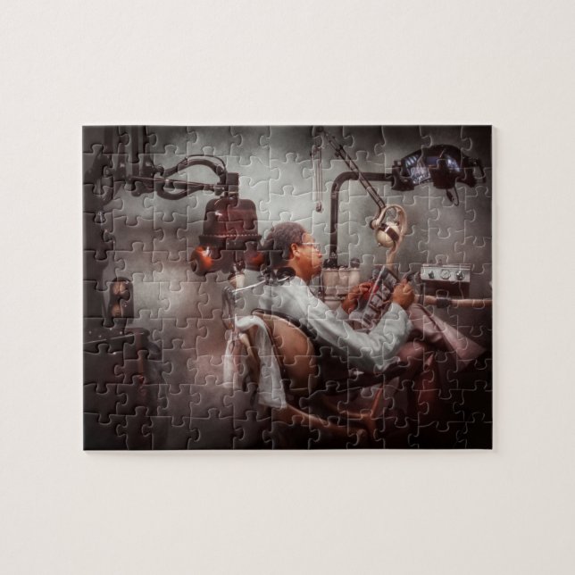 Dentist - Waiting for the Dentist Jigsaw Puzzle (Horizontal)