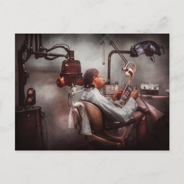 Dentist - Waiting for the Dentist Postcard (Front)