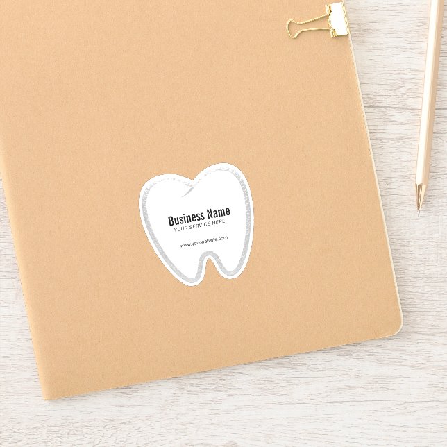 Dentist White Tooth Dental Office (Notebook)