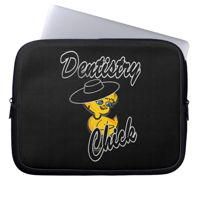 Dentistry Chick #4 Laptop Sleeve (Front)