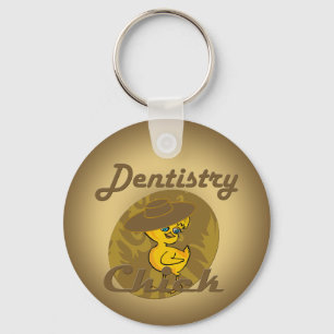 Dentistry chick #6 key ring