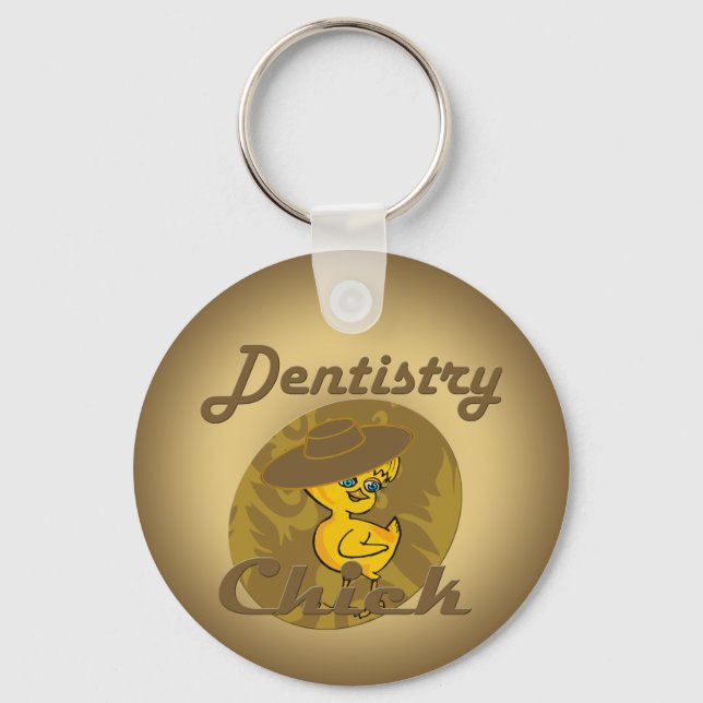 Dentistry chick #6 key ring (Front)