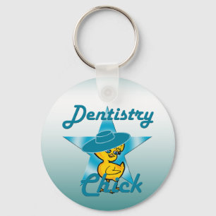 Dentistry Chick #7 Key Ring