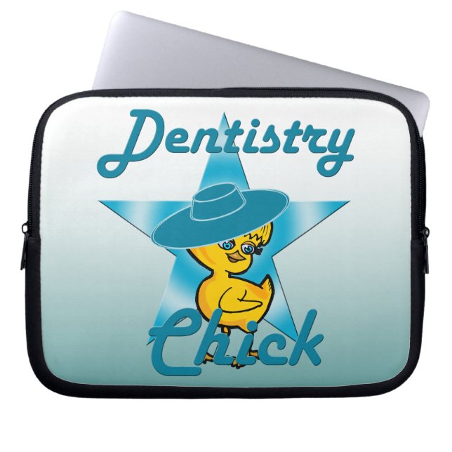 Dentistry Chick #7 Laptop Sleeve (Front)