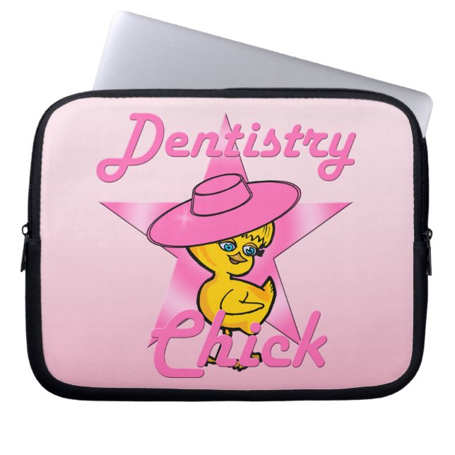 Dentistry Chick #8 Laptop Sleeve (Front)
