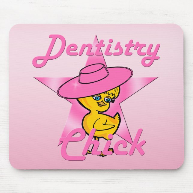 Dentistry Chick #8 Mouse Mat (Front)