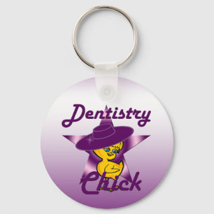 Dentistry Chick #9 Key Ring