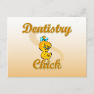 Dentistry Chick Postcard