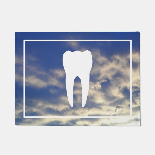 Dentistry Clouds in the Sky Doormat (Front)