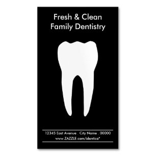 Dentistry Magnetic Magnetic Business Card