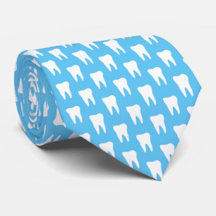 Dentistry neck tie for dentist or dental hygienist