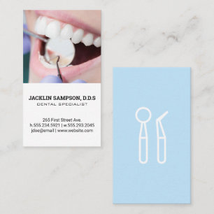 Dentistry   Teeth Examination Business Card