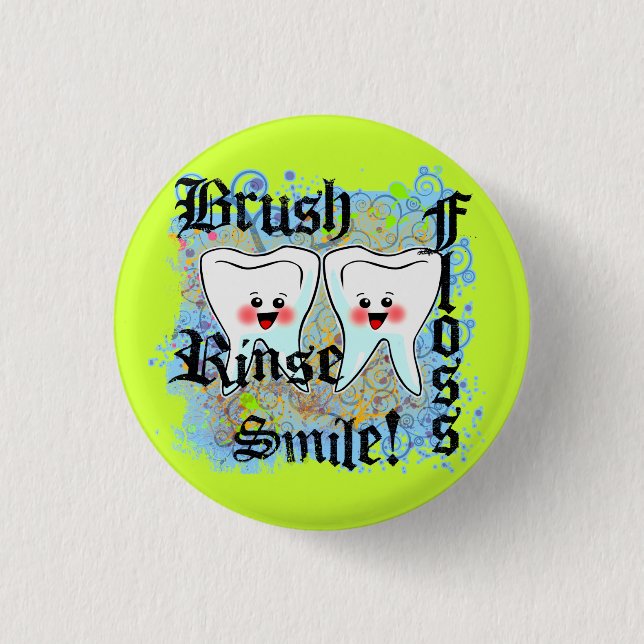 Dentists Dental Professionals 3 Cm Round Badge (Front)