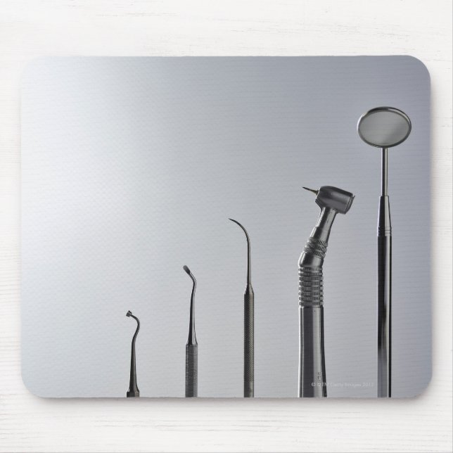 Dentist's instruments mouse mat (Front)