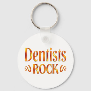Dentists Rock Key Ring