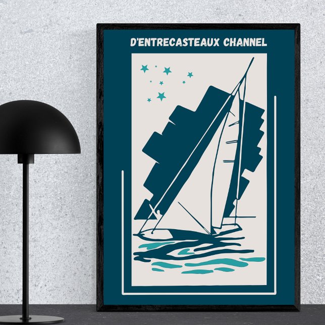 D'entrecasteaux Channel, Australia - Vintage Sail Poster (Creator Uploaded)
