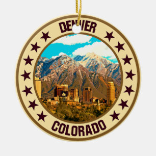 Denver Ceramic Tree Decoration